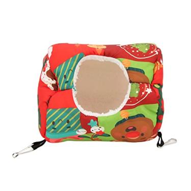 Imagem de Pssopp Hamster Rede de Túnel Pendurado Inverno Quente Pequena Gaiola de Rede para Animais de Estimação para Ouriço Reclinador de Açúcar