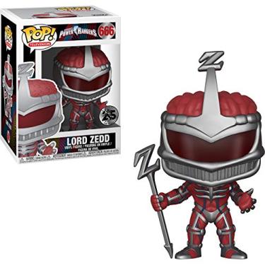 Imagem de Funko Lord Zedd [25º anos]: Power Rangers x POP! Boneco de vinil para TV e 1 pacote protetor gráfico de plástico PET [#666 / 32803 - B]