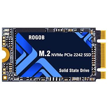 Imagem de ROGOB 1TB M.2 NVMe 2242 SSD PCIe Gen3 * 2 B & M Key Disk Form Factor 42mm NGFF Disco rígido interno de estado sólido para PC Laptop Desktop