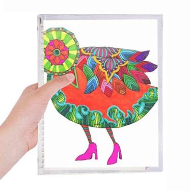 Imagem de Caderno I Am Happy New Year com folhas soltas recarregáveis, diário de papelaria