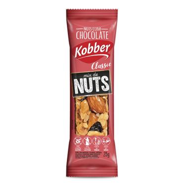 Imagem de Barra Mix de Nuts com Chocolate Kobber Classic 25g 25g
