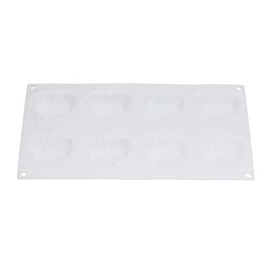 Imagem de Moldes de bolo, moldes de bolo de mousse em forma de coração de silicone fáceis de limpar para ferramentas de cozimento DIY para cozinha