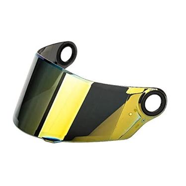 Imagem de Viseira Capacete LS2 FF358 396 - Helt Strada Texx Double Vision FW3 GT Dourada Importada