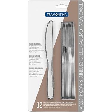 Imagem de Conjunto De Facas De Mesa Aço Inox 12 Pç Tramontina Inox