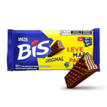 Imagem de Bis Xtra Chocolate Bis Ao Leite Tripack (3 Unidades De 100 8G)
