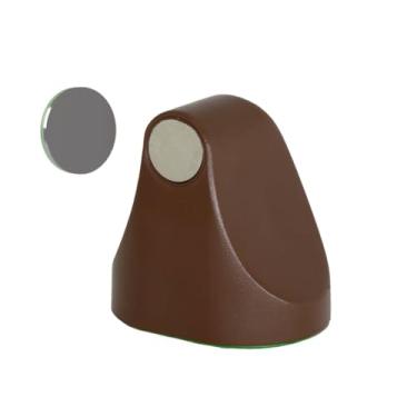 Imagem de Trava Porta Magnético Fixador Com Adesivo 3m Comfortdoor Marrom