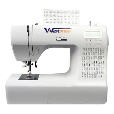 Imagem de Máquina De Costura Portátil 200 Pontos West-50100 Westpress Máquina Doméstica Com Diversos Pontos Decorativos