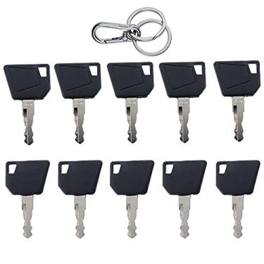 Imagem de Chaves de ignição JEENDA 14607 701 45501 para JCB 3CX Bomag Dynapac Terex Vibromax NH Ford Moxy Wacker Neuson Hamm Volvo Mini Escavadeira Bomag Gato New Holland 701 45501 (10)