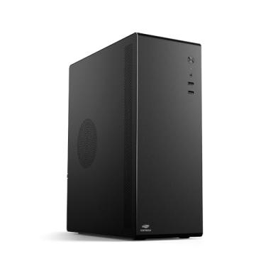 Imagem de Gabinete com fonte Slim 200w PS-210BK C3Tech MT-200BK Compativel com Placa-Mãe Micro ATX, Mini ITX, Painel Frontal Possui 2 Porta USB, Conector P2 para Áudio e Microfone