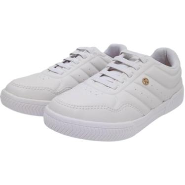 Imagem de Tênis Casual Kolosh Feminino Presente Moda C3015 Cor:Branco;Tamanho:34;Genero:Feminino
