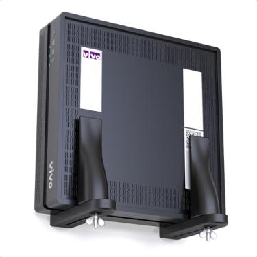 Imagem de Suporte de Parede Vertical e Ajustável para Roteadores, Modems e Outros Aparelhos, Universal