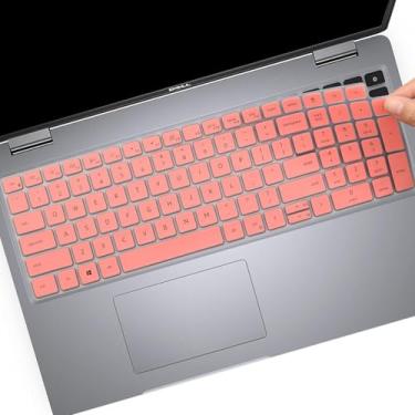 Imagem de Capa de teclado para laptop Dell Latitude 5550 5540 5530 5531 5520 5521 3550 3540 39.6 cm, Dell Precision 3560 3561 3570 3571 3580 3581 3590 3590 91 39 Película protetora para teclado de laptop de 6
