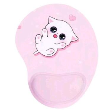 Imagem de Mousepad com apoio gatinho bebê fofo - JDM