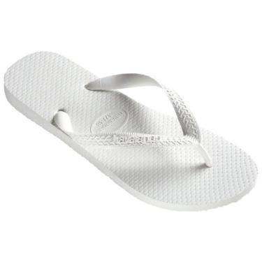 Imagem de Kit Sandália Havaianas 6 pares Color Branca 41/42
