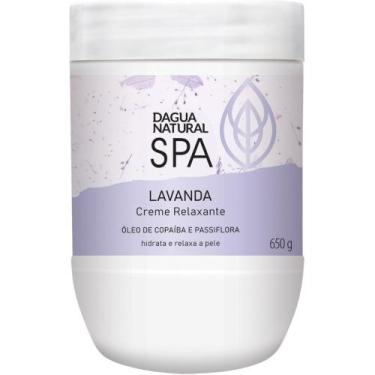 Imagem de Creme Massagem Relaxante SPA Lavanda 650G DÁgua Natural - D'Água Natur