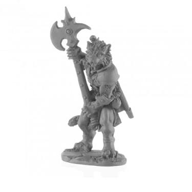 Imagem de Catfolk Warrior Miniatura 25 mm Escala Heroica Figura Dark Heaven Legends Reaper Miniaturas