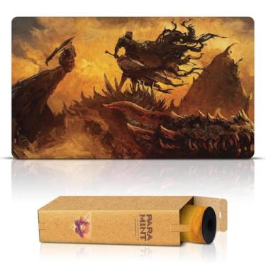Imagem de Paramint Dragon Slayer (Stitched) - MTG Playmat by Anato Finnstark, Berserk Anime - Compatible with Magic The Gathering Playmat - Play MTG, YuGiOh, TCG - Original Play Mat Art Designs & Accessories
