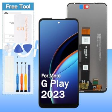 Imagem de Yondista Substituição de tela para Motorola Moto G Play 2023 XT2271 XT2271-5 Display LCD Touch digitalizador conjunto de substituição