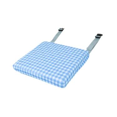 Imagem de oshhni Almofada de assento alças ajustáveis, portátil removível leve multiuso cadeira parte almofadas almofada travesseiro para sofá carro poltrona, Núcleo Interno 4d