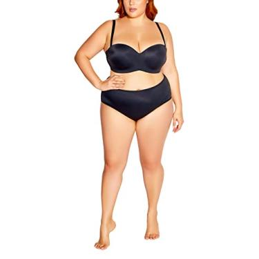 Imagem de City Chic Sutiã plus size, sutiã colado ao corpo, Preto, 44D