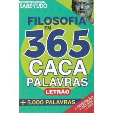 Imagem de Revista Passatempo Almanaque Sabe Tudo 365 Caça Palavras Fácil Edição 