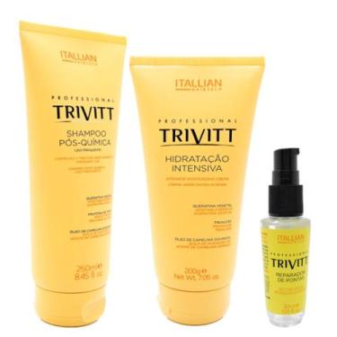 Imagem de Trio Trivitt Revitalização Brilhante - Shampoo, Mascara e Reparador Po
