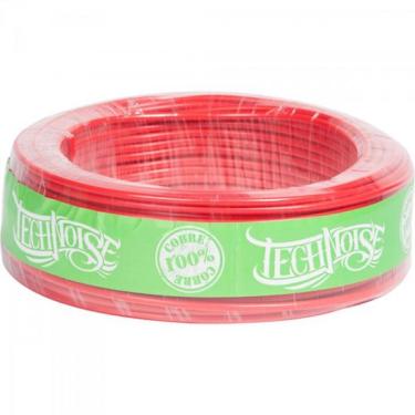 Imagem de Fio para Bateria 4MM Vermelho Technoise