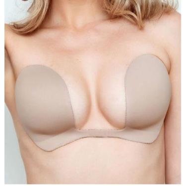 Imagem de Sutiã Adesivo Decote Profundo Invision Lov 225, Chocolate, 46