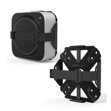 Imagem de HumanCentric Suporte compatível com Mac Mini 2024, suporte personalizado para Mac, suporte de parede, suporte em rack, suporte para Mac Mini, suporte para Mac Mini, monitor traseiro compatível com Mac