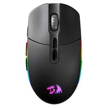 Imagem de Mouse Gamer Redragon Invader Pro M719-RGB-PRO Sem Fio - Razer, preto