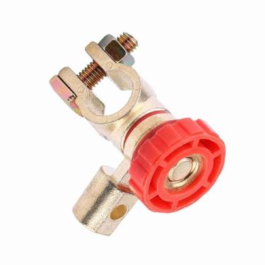 Imagem de Terminal de Isolador de Liga de Desconexão da Bateria do Carro para Instalação Segura (Vermelho)