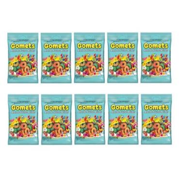 Imagem de Kit c/10un Goma Anel Ácido Gomets 100g  - Dori