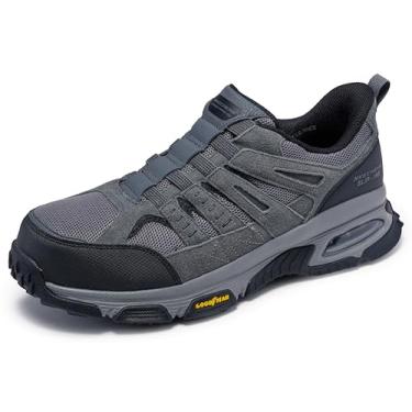 Imagem de Skechers Tênis masculino Skech-air Envoy Cabon Nano Safety Toe Hands Free Slip-in Construction Shoe, Carcaça, 44