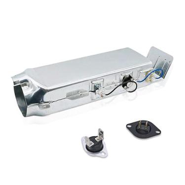Imagem de Conjunto de elemento de aquecimento para secadora DV42H5000EW A3, DVE45N5300W A3, DV337AEG XAA, DVE45N5300V A3, DV5451AEW XAA, DV48H7400EP A2 substitui Samsung DV42H5200EP A3, DV48H7400EP 448AEE P
