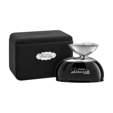 Imagem de Al Haramain Perfume árabe unissex Dazzle Intense para mulheres e homens - Frutado floral de longa duração com notas de elemi, jasmim, baunilha, patchouli e almíscar - Colônia árabe - Spray EDP de 100