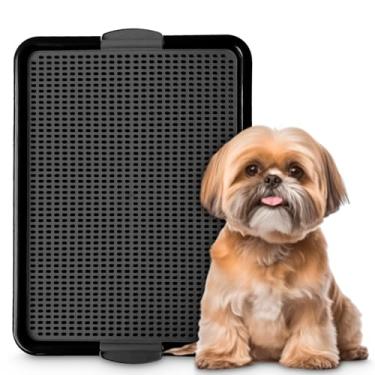 Imagem de Sanitário Banheiro Tapete Higienico Lavável Cachorro Gato (Preto, Único)