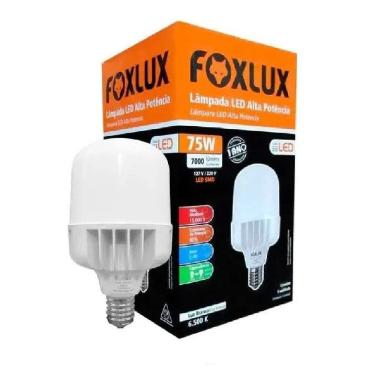 Imagem de Lampada Led Alta Potencia 75W 6500K E40 Bivolt Foxlux