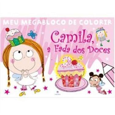 Imagem de Mega Bloco de Colorir - Camila a Fada dos Doces