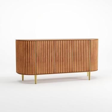 Imagem de Buffet Radiato  - Combina Casa, Champagne com Pés Dourado