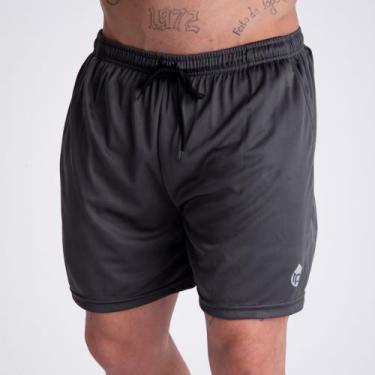 Imagem de Short 2 em 1 Masculino Bermuda Corrida com Bolso Oculto para Celular -