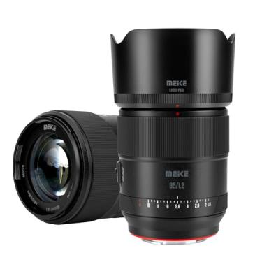 Imagem de Meike Lente Telefoto Média De Foco Automático 85 Mm F1.8 Pro Ii Full Frame Stm Com Alta Resolução 8K, Lentes Fixas De Retrato Para Câmeras Sem Espelho Sony E Mount A9 A7Ii A7Rii A7 A7R3 A7R4 A7Iv A