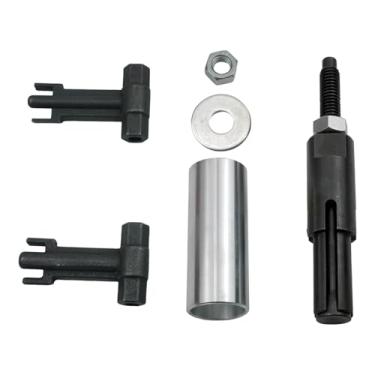 Imagem de Forcitory Extrator injetor 6778 e extrator injetor 6779, ferramentas de remover/instalador de tubo injetor 7222 compatíveis com GM 6.6L Duramax Diesel substituição para J-44639, J-4659, J-45910