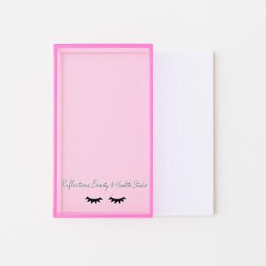 Imagem de Caixa organizadora de cílios de acrílico – caixa organizadora de cílios – organizador de cílios para extensão de cílios – perfeita para suporte de cílios, estojo de cílios e estojo de armazenamento de