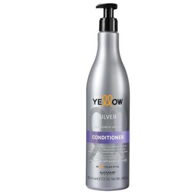 Imagem de Condicionador Yellow Silver 500ml Alfaparf Para Cabelos Loiros Platina