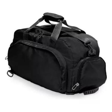 Imagem de Bolsa Masculina Mochila Feminina Fitnes Academia Treino Cor Preto - S 