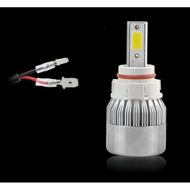 Imagem de Lâmpadas Farol de Carro LED 6000K H1 H3 H4 H7 H11 H13 HB3(9005) HB4(9006) H16 H27 12V a 24V (H16 / 5202)