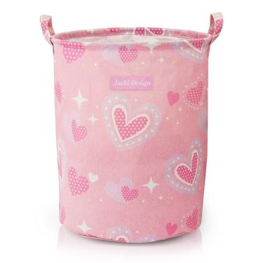 Imagem de Cesto Organizador Infantil 43l Rosa