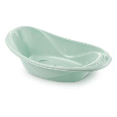 Imagem de Banheira para Bebê Plástica Cajovil Adoleta Verde 20 Litros