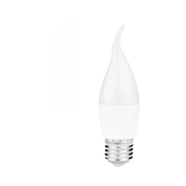 Imagem de E14 E27 Lâmpadas LED Vela 10Pcs AC 220V 3W 6W 7W 9W Lâmpada Lustre Eco