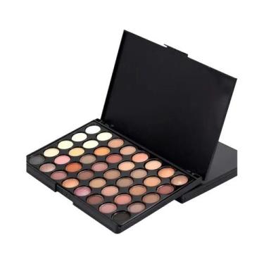 Imagem de Paleta De Sombras Brilhantes Foscas De 40 Cores Altamente Pigmentadas 
